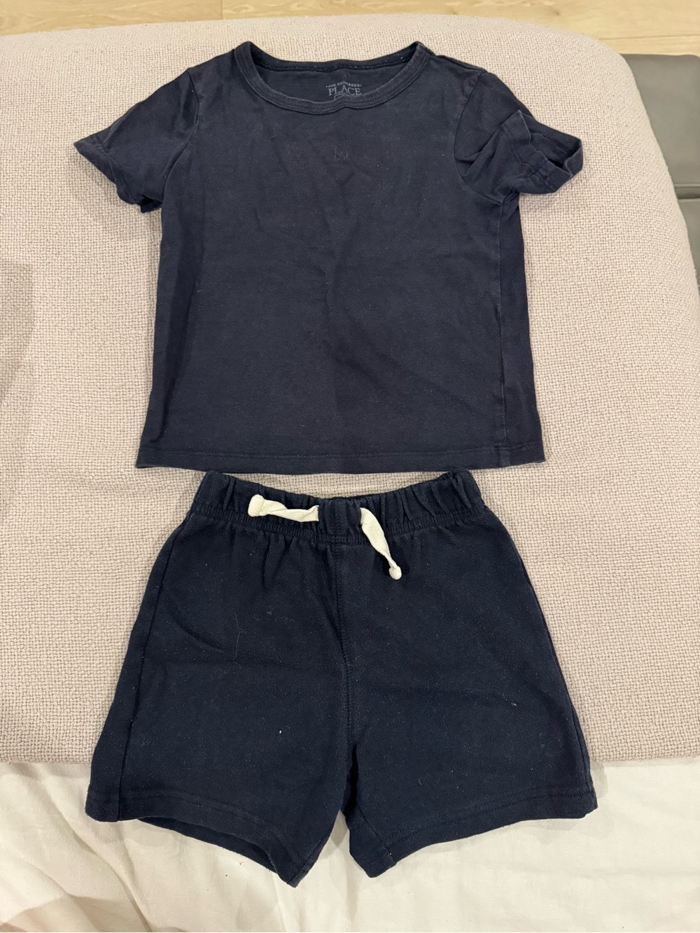 The Children's Place Blue Short Sleeve Crew Tee